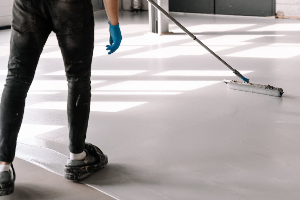 coating vloer geschikt voor projectinrichting